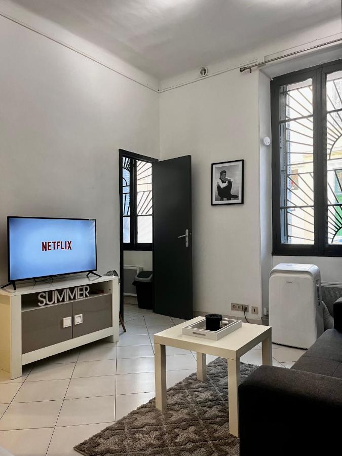 Le Palmier - Sublime Studio Festival Cannes - Proche Centre - Climatisation Exterior foto